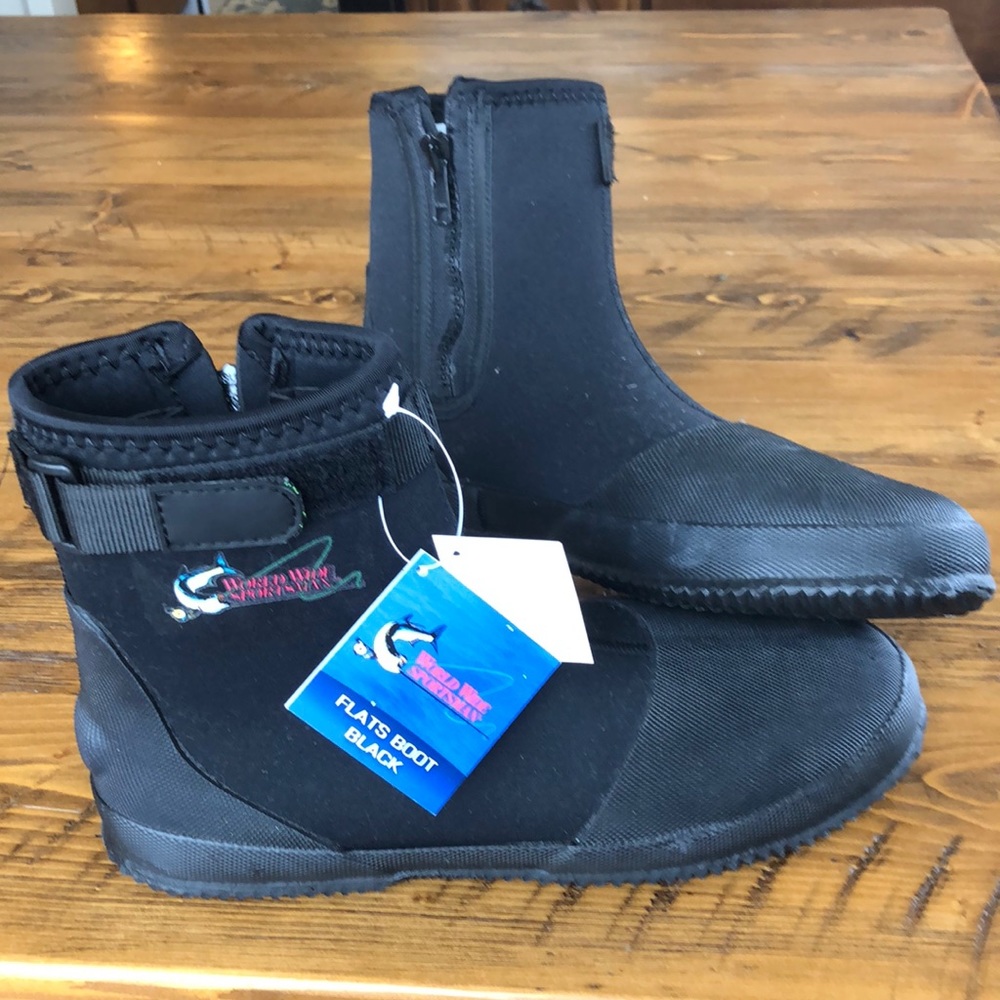 Flats Boot Black